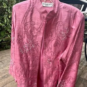Tunique Nights Sz XL 100% Silk